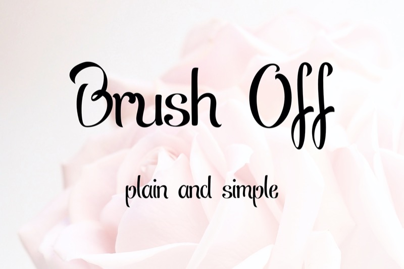 brush-off